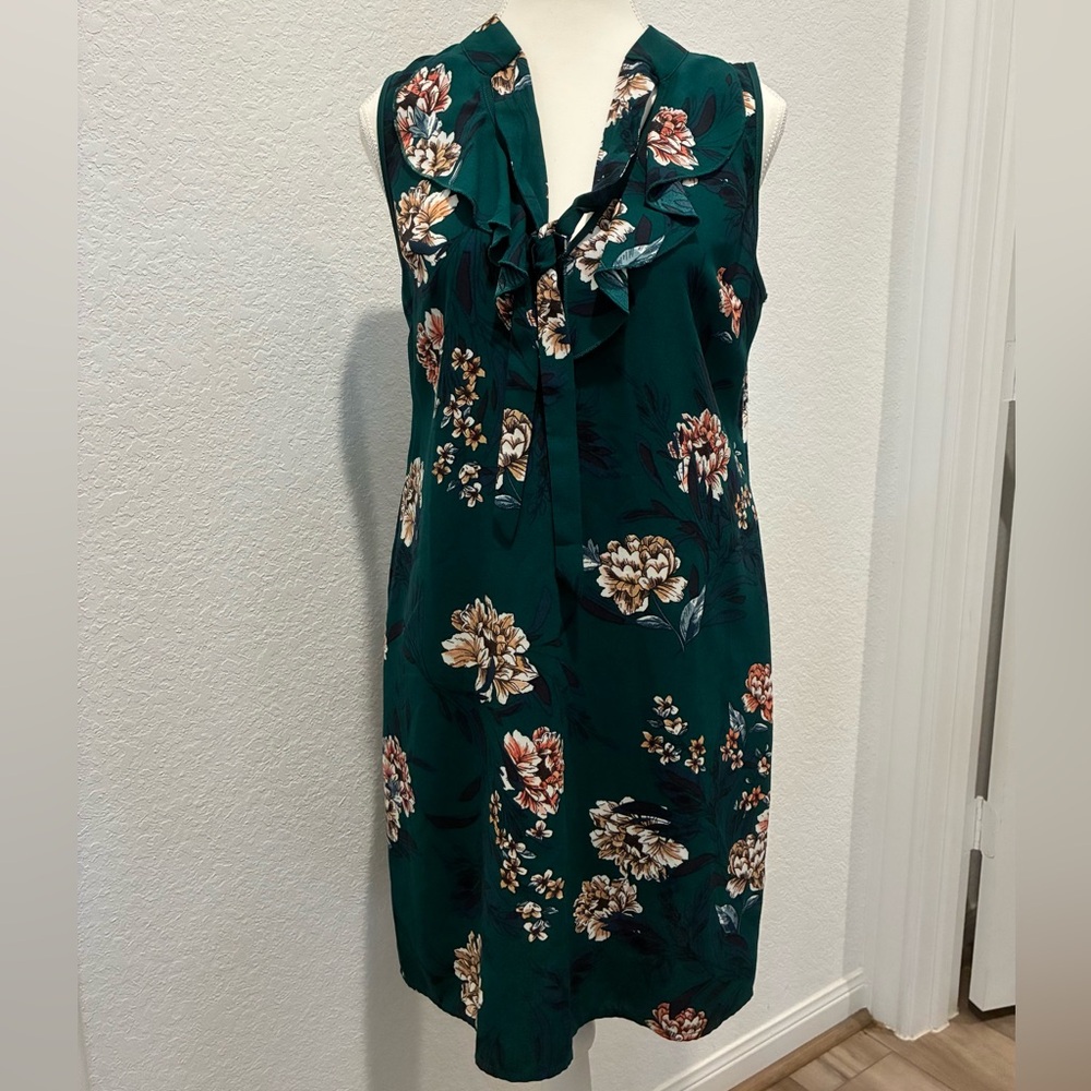 Xhilaration | Floral Teal Dress